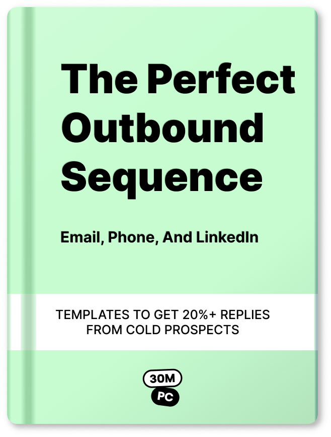 The perfect outbound sequence template